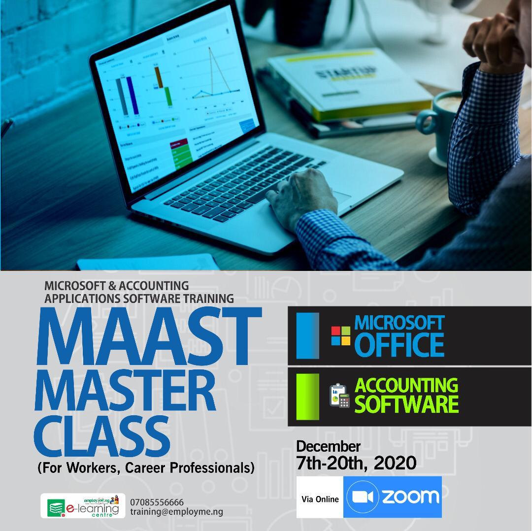 Microsoft & Accounting Applications Software Training [Maast2021